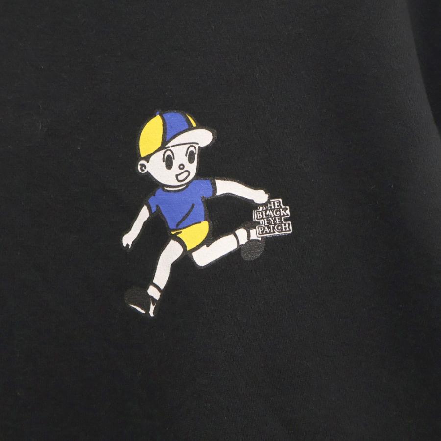 ブラックアイパッチ「飛び出し君」フーディー‼️ ブラックアイパッチ「飛び出しくん」パーカー‼️ - メルカリ