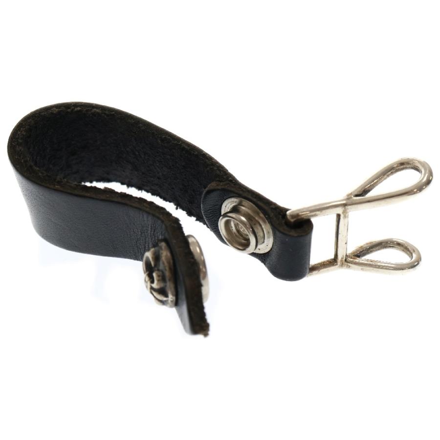 CHROME HEARTS クロムハーツ BELT LOOP BSフレアボタンレザーベルト