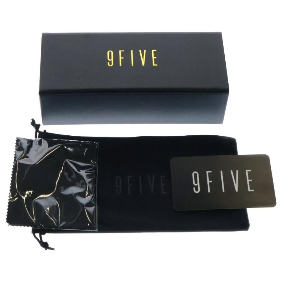 美品9FIVE LA JOLLA R クリアレンズ52-17-145