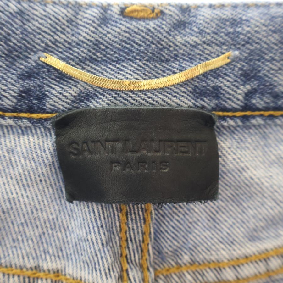SAINT LAURENT PARIS サンローランパリ 膝クラッシュスキニーデニム
