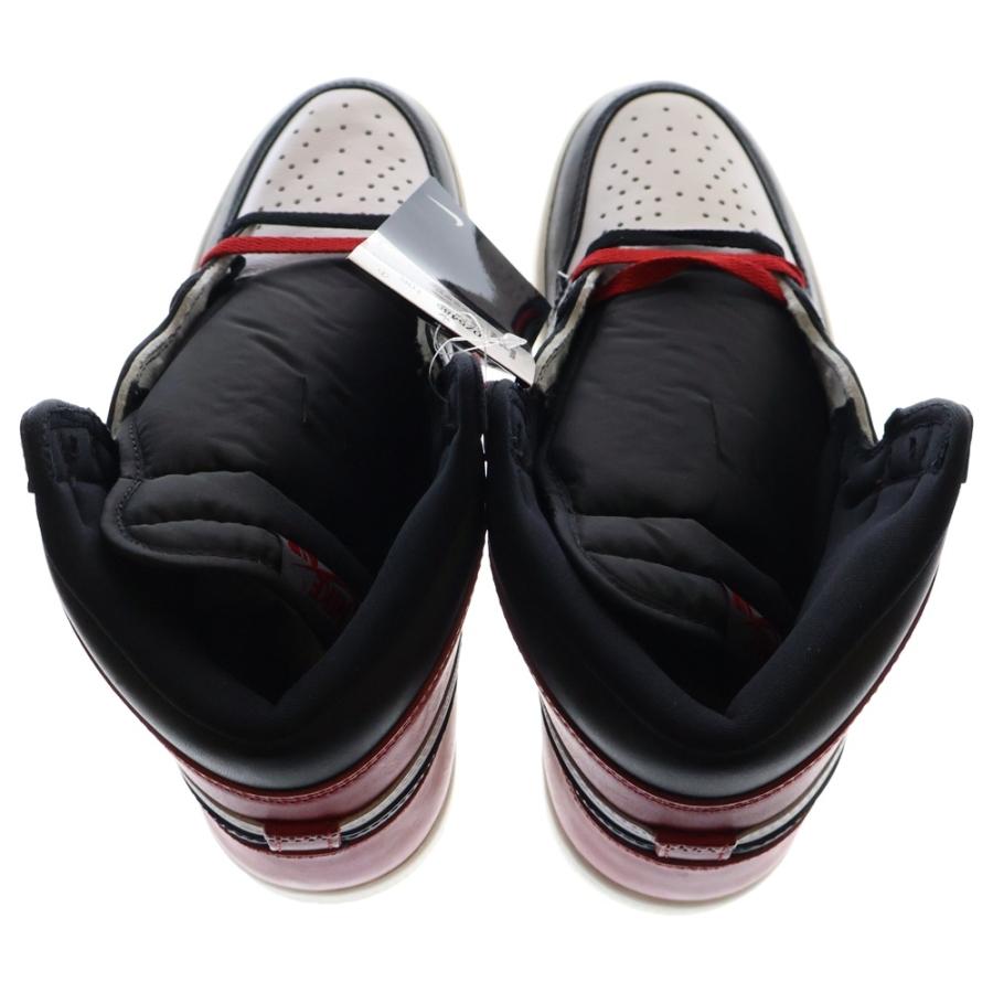 【中古】27cm  NIKE ナイキ エアジョーダン1 レトロ ハイ OG ブラックトゥリイマジンド スニーカー US9 DZ5485-106 NIKE（ナイキ） AIR JORDAN エアジョーダン1 レトロ ハイ OG ブラック