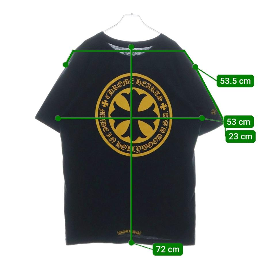 CHROME HEARTS クロムハーツ BACK CH PLS TEE バックCHプラスプリント 