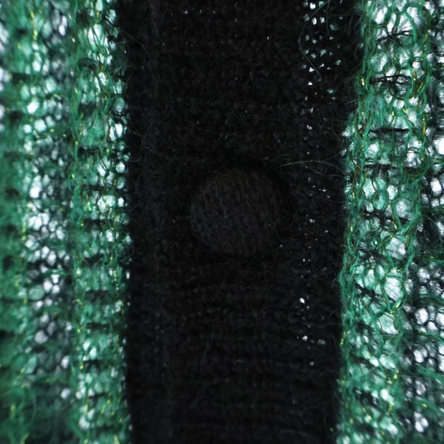 SAINT LAURENT PARIS サンローランパリ Mohair Knit Cardigan オーバー