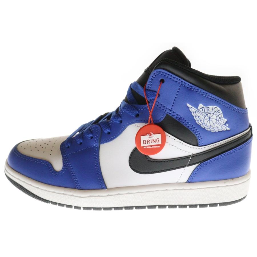AIR JORDAN 1 MID 28.5cm ブラック/ブルー 【公式通販】