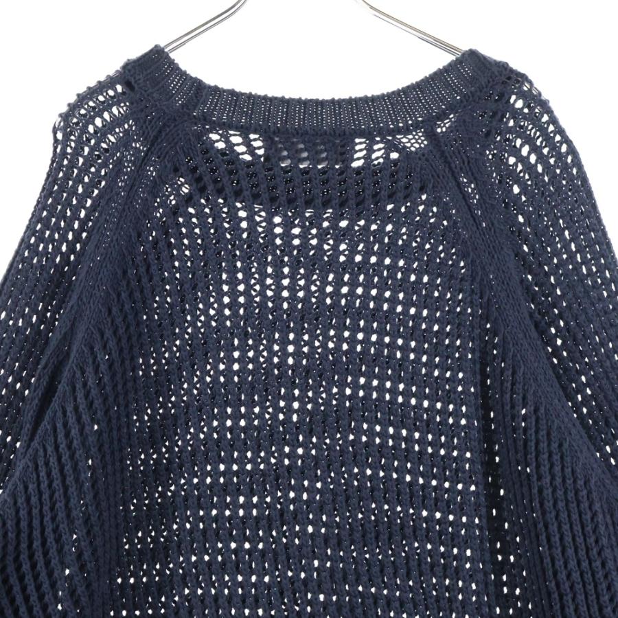 UNUSED（アンユーズド） 3G crew neck mesh knit メッシュニット
