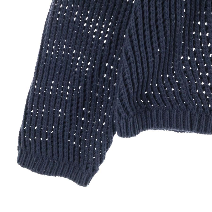 UNUSED（アンユーズド） 3G crew neck mesh knit メッシュニット