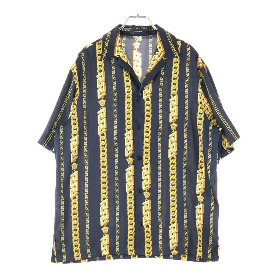 VERSACE（ヴェルサーチェ） ヴェルサーチ Chain Print S/S Shirt