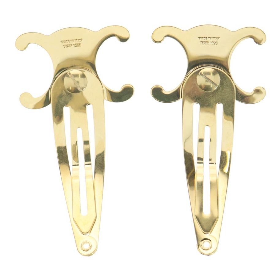 CELINE セリーヌ トリオンフ ヘアピン ゴールド : BRING Yahoo