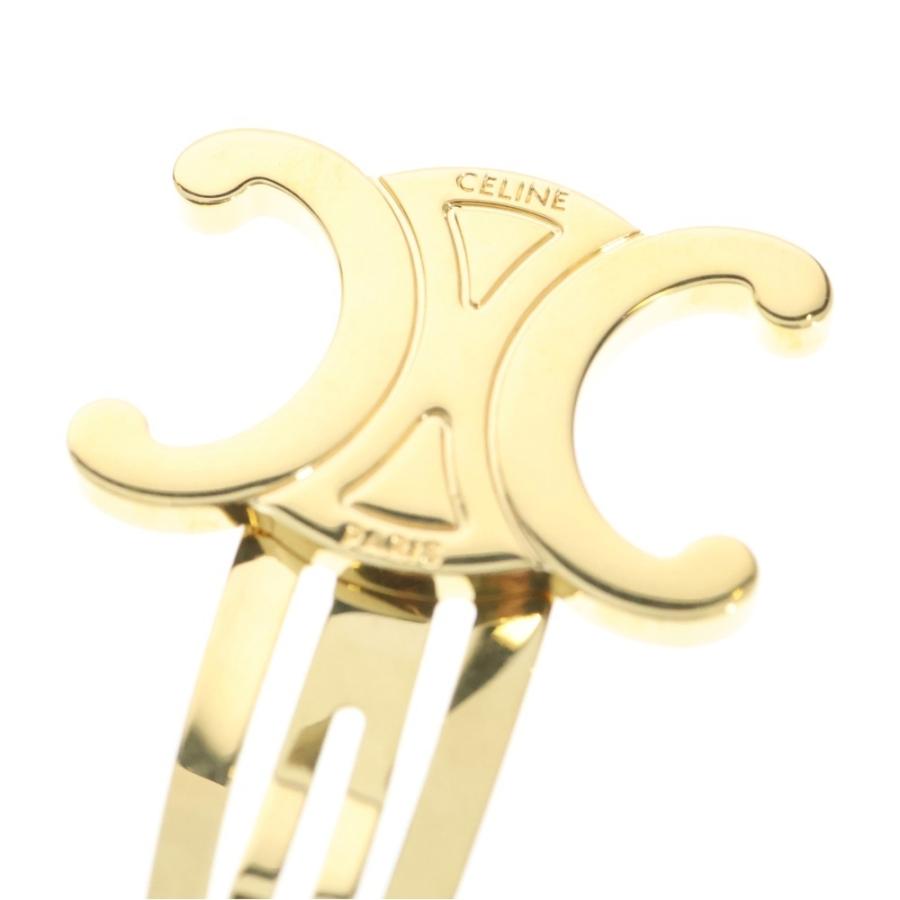 【新品】CELINE セリーヌ　トリオンフ　ヘアピン CELINE セリーヌ トリオンフ ヘアピン ゴールド : BRING Yahoo
