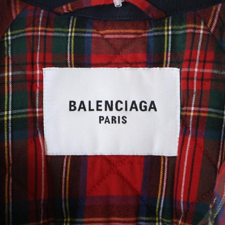 BALENCIAGA（バレンシアガ） NAVY BLUE Jacket with standing collar