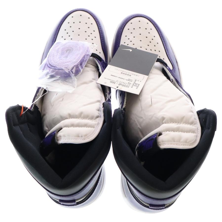 NIKE（ナイキ） AIR JORDAN 1 RETRO HIGH OG COURT PURPLE エア