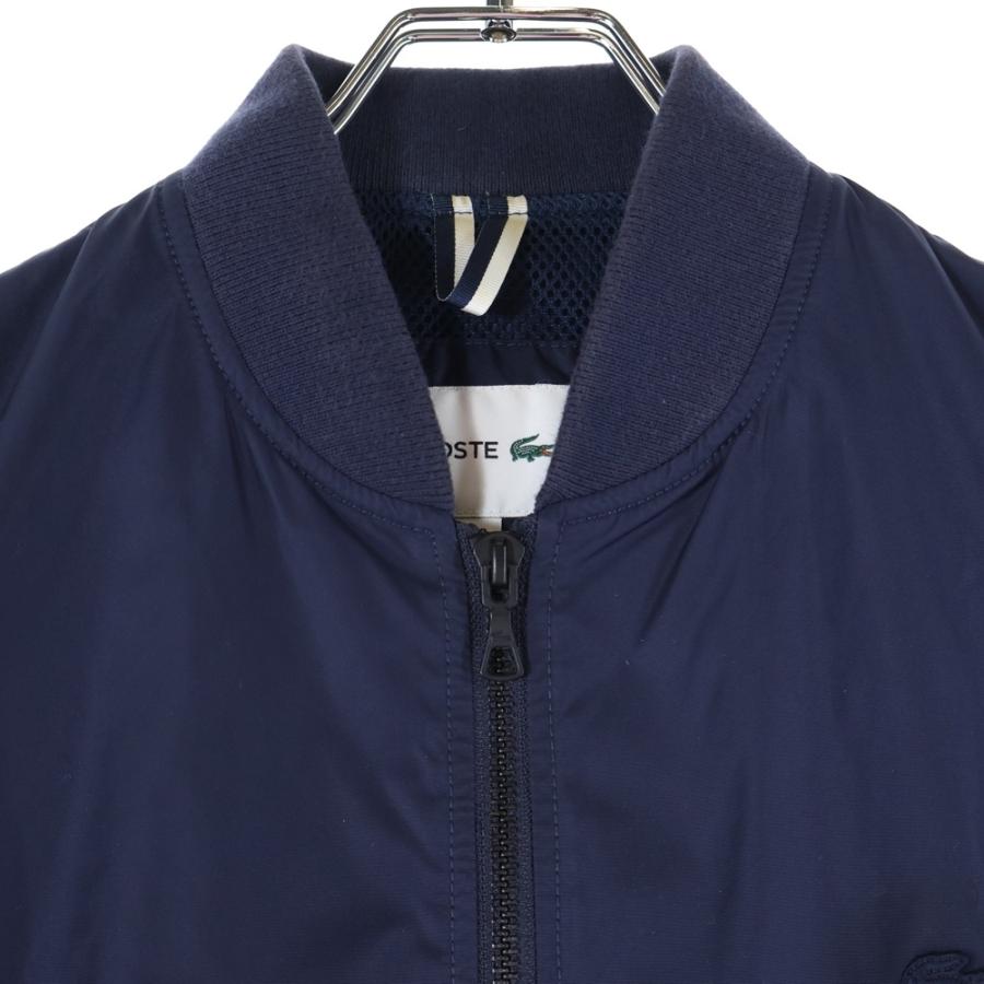 LACOSTE（ラコステ） MA-1 ジップアップジャケット ネイビー BH113E
