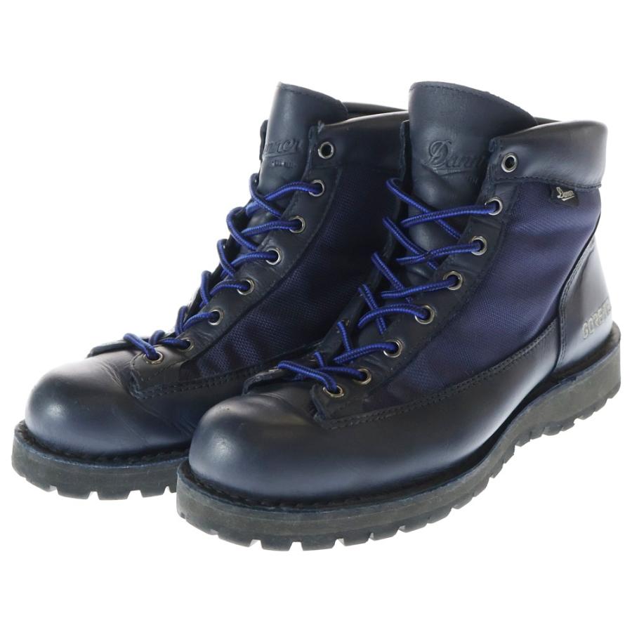 A17636 美品 ダナー×ソフネット トレッキングブーツ ネイビー US9 A17636 美品 ダナー×ソフネット トレッキングブーツ ネイビー US9