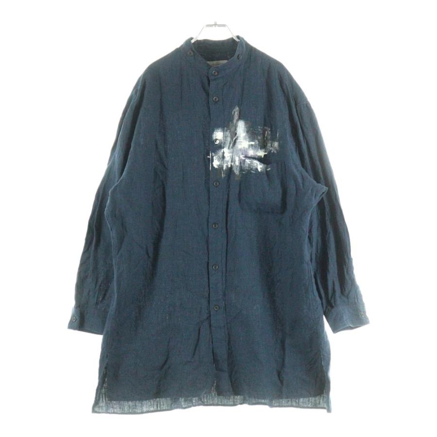 Yohji Yamamoto（ヨウジヤマモト） 23SS LOOK14 ペイント加工 リネン 