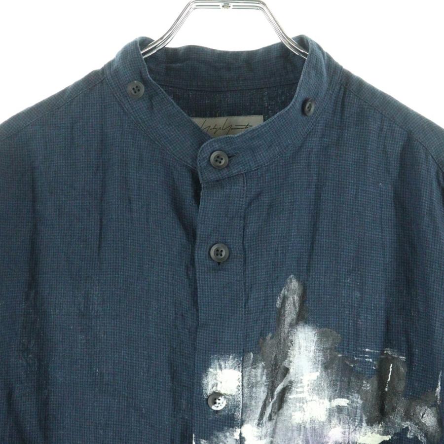 Yohji Yamamoto（ヨウジヤマモト） 23SS LOOK14 ペイント加工 リネン 