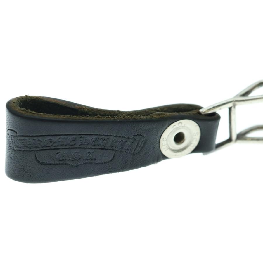 CHROME HEARTS（クロムハーツ） BELT LOOP クロスボールボタンレザー