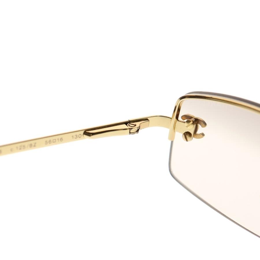 CHANEL（シャネル） リムレス ココマーク ラインストーン サングラス