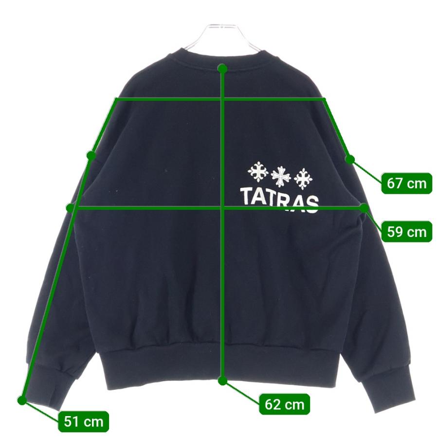 TATRAS（タトラス） FITARCO Logo Sweat Shirt MJXA0461064638 ロゴ