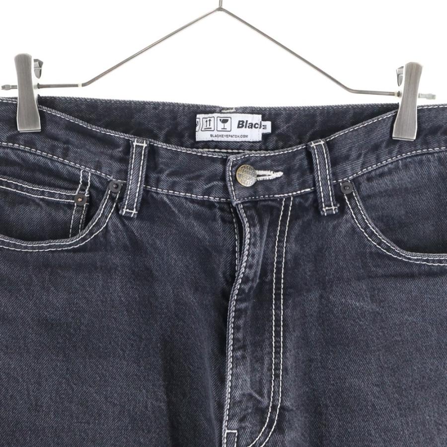 THE BLACK EYE PATCH ブラックアイパッチ サイドロゴ刺繍 ステッチ