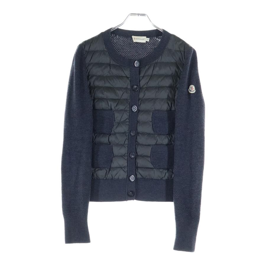 モンクレール カーディガン Alla Coreana サイズXS MONCLER MONCLER MAGLIONE TRICOT ALLA COREANA knit x nylon switching down