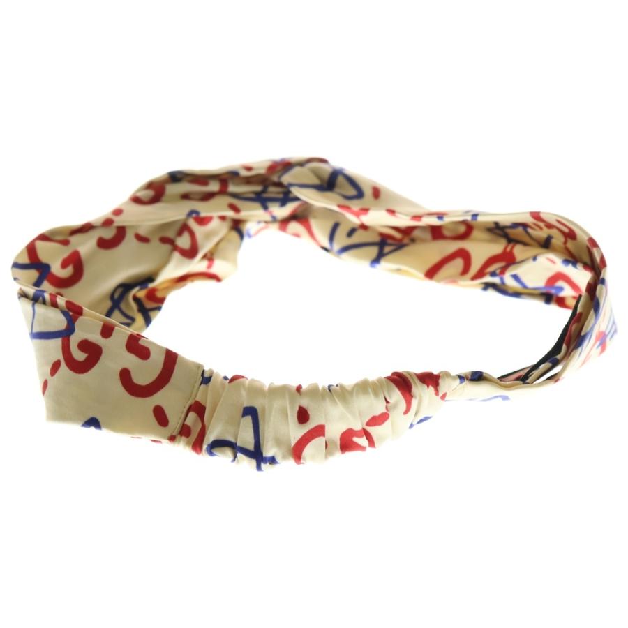 GUCCI（グッチ） Tri-Colour Ghost Star Duchessse Headband GG
