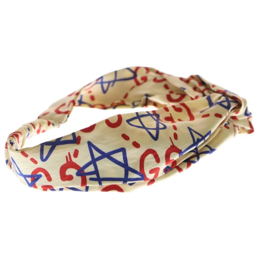 GUCCI（グッチ） Tri-Colour Ghost Star Duchessse Headband GG