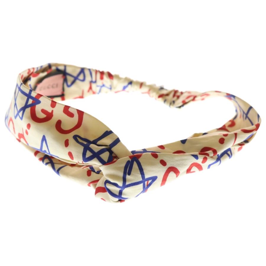 GUCCI（グッチ） Tri-Colour Ghost Star Duchessse Headband GG