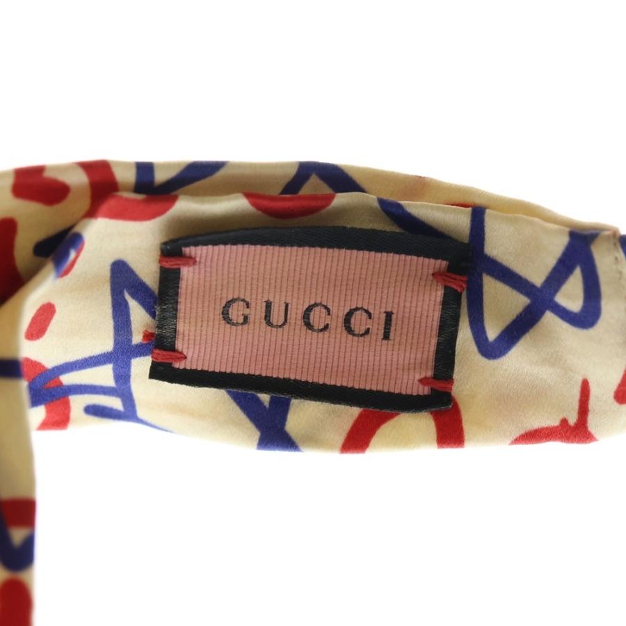 GUCCI（グッチ） Tri-Colour Ghost Star Duchessse Headband GG