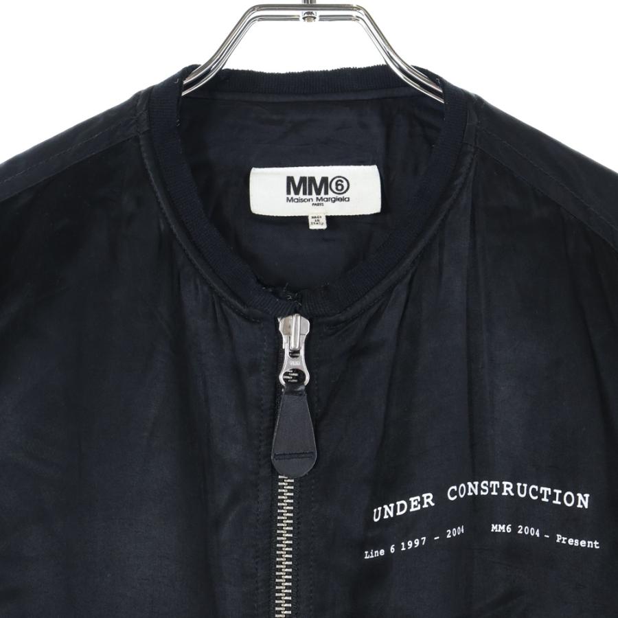エムエムシックスメゾンマルジェラ UNDER CONSTRUCTION JACKET ジップ