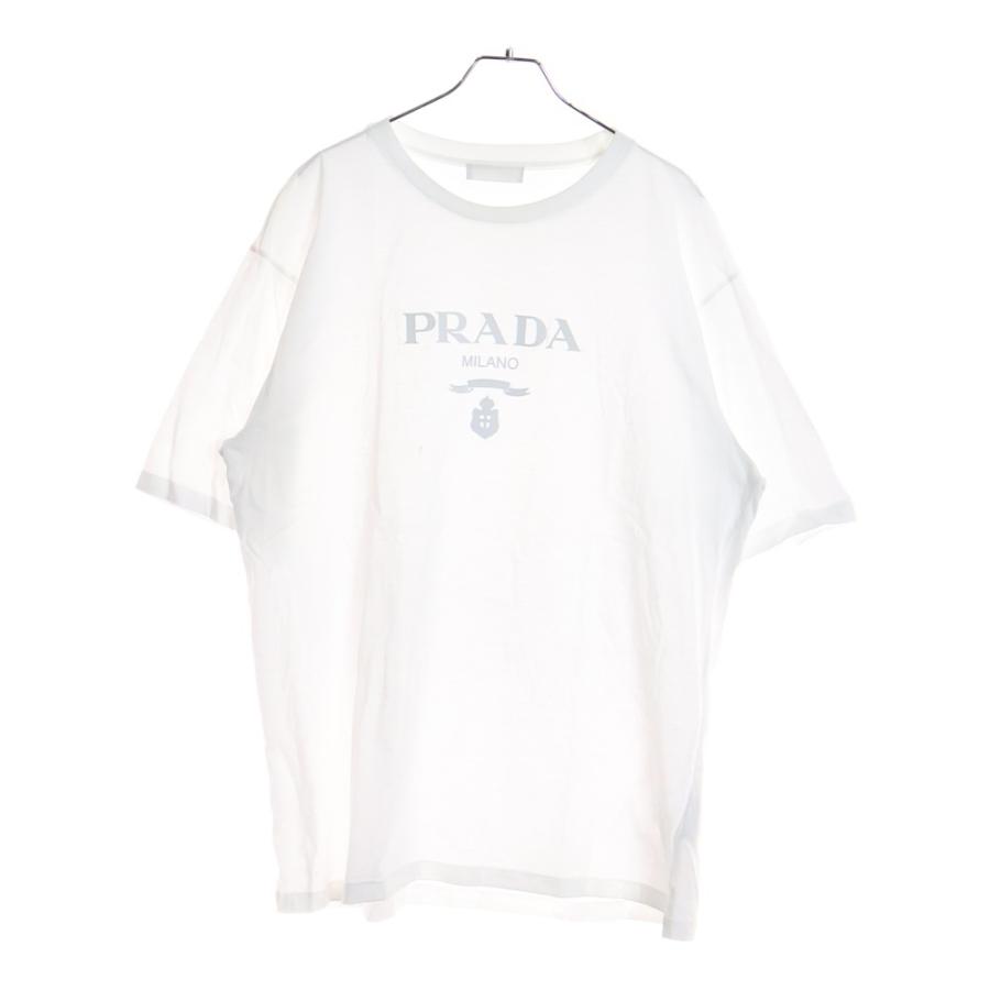 PRADA（プラダ） 22SS EMBOSS LOGO PRINT TEE エンボスロゴプリント