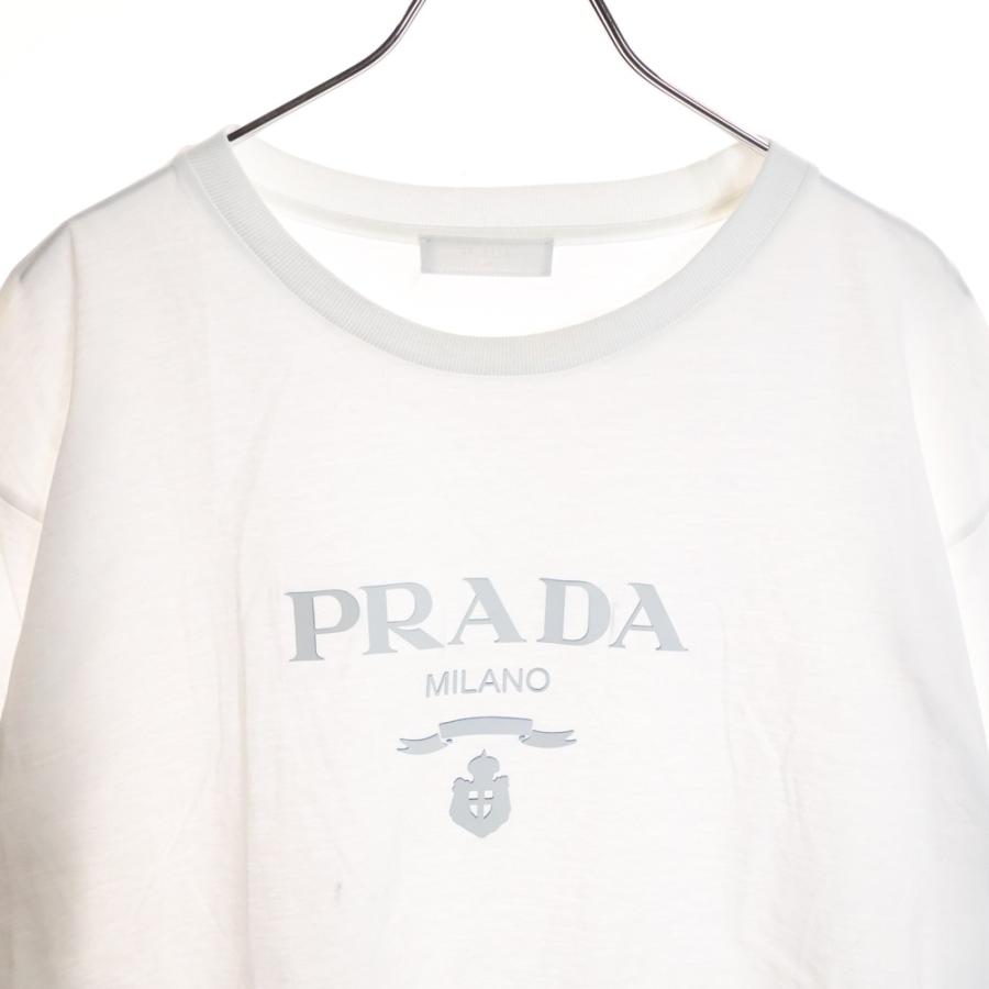 PRADA（プラダ） 22SS EMBOSS LOGO PRINT TEE エンボスロゴプリント
