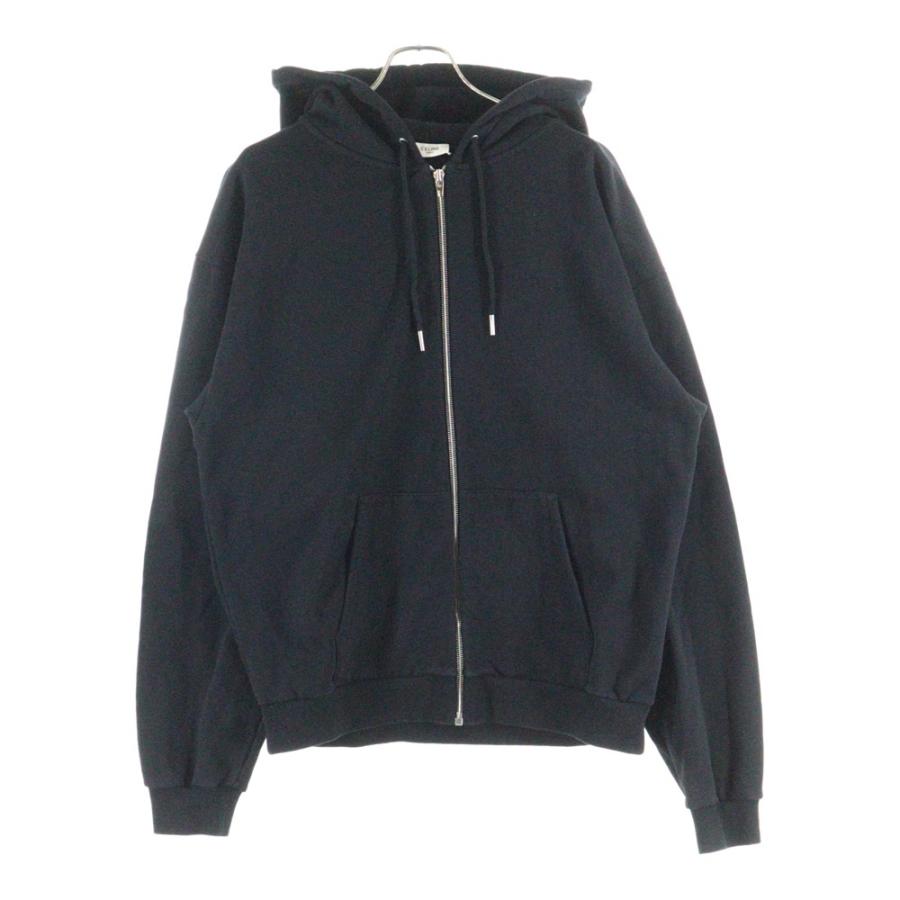 CELINE（セリーヌ） HOOD LOGO ZIP UP HOODIE フードロゴジップアップ