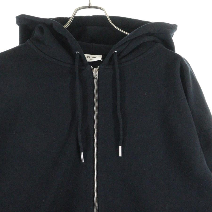 CELINE（セリーヌ） HOOD LOGO ZIP UP HOODIE フードロゴジップアップ