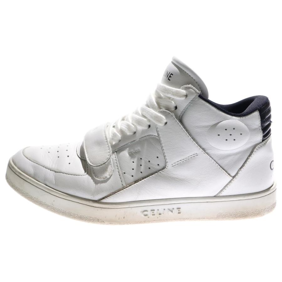 CELINE（セリーヌ） CT-02 ベルクロストラップミッドカットスニーカー