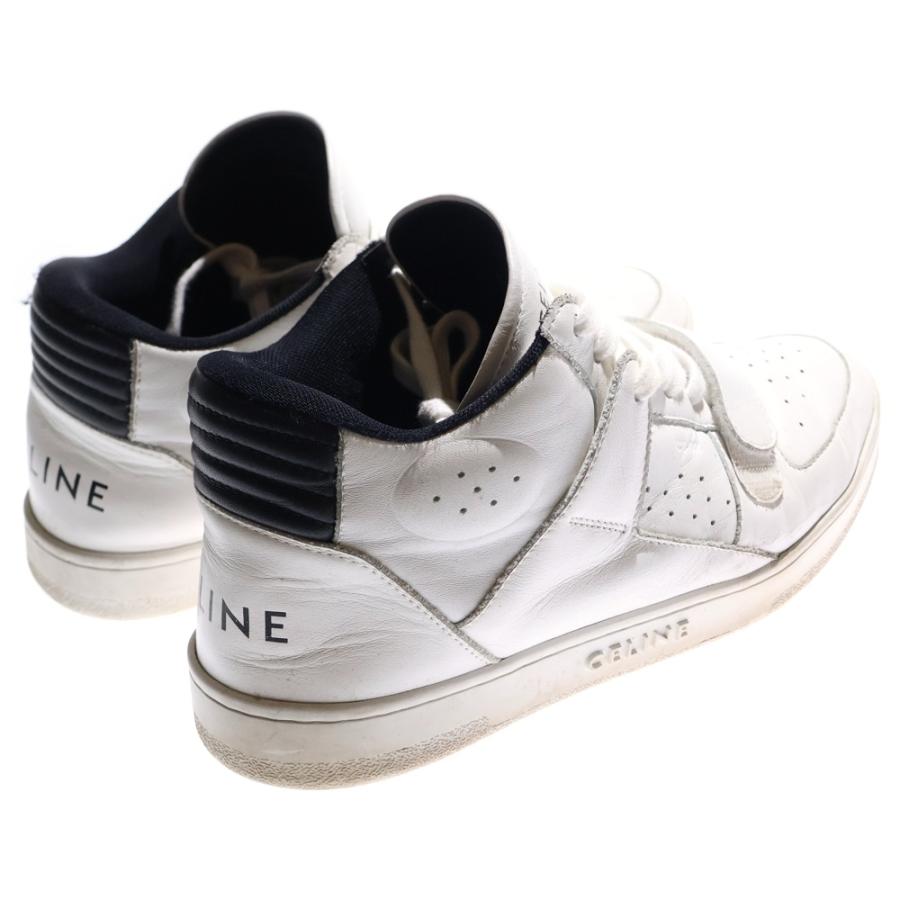CELINE（セリーヌ） CT-02 ベルクロストラップミッドカットスニーカー