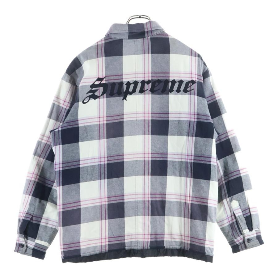 シュプリーム キルティング フランネル シャツ Supreme（シュプリーム） 20AW Quilted Flannel Shirt キルテッド