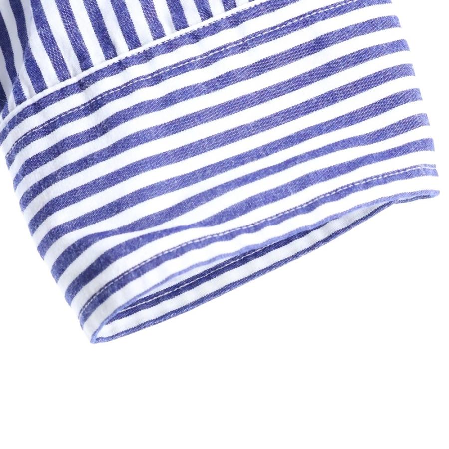 nanamica（ナナミカ） Regular Collar Stripe Wind Shirt SUGF156