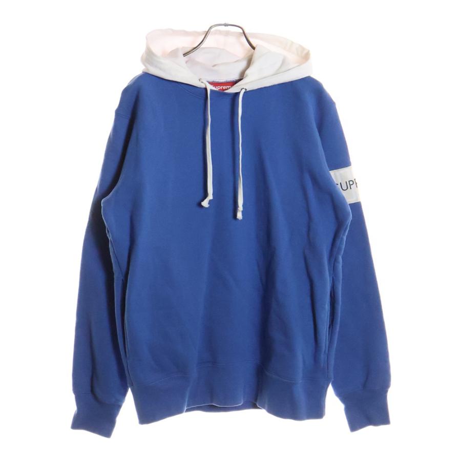 Supreme 2-tone hooded crewneck パーカー 16ss 【公式通販】