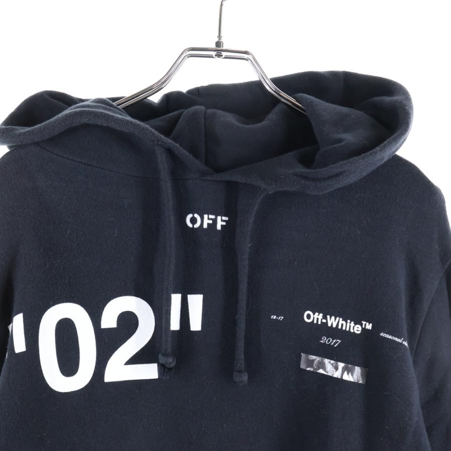 正規品 OFF-WHITE カラヴァッジォ パーカー 青山店限定 02 ブラック Off-White - 新品 OFF-WHITE カラヴァッジォ パーカー 青山店限定 02