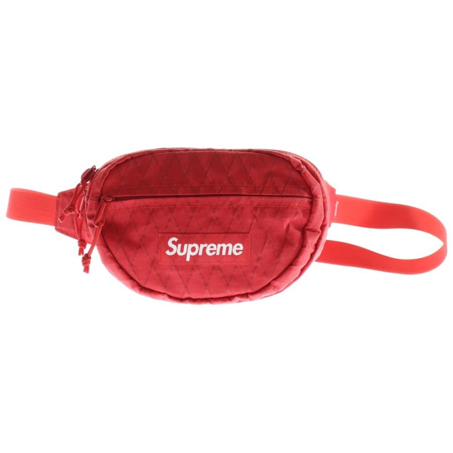 Supreme シュプリーム ボックスロゴ ボディバッグ ウエストバッグポーチ赤 Supreme シュプリーム ボックスロゴ ボディバッグ ウエストバッグポーチ赤