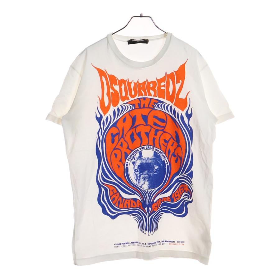 DSQUARED2（ディースクエアード） 20SS Logo Crew Neck Tee S74GD0649 