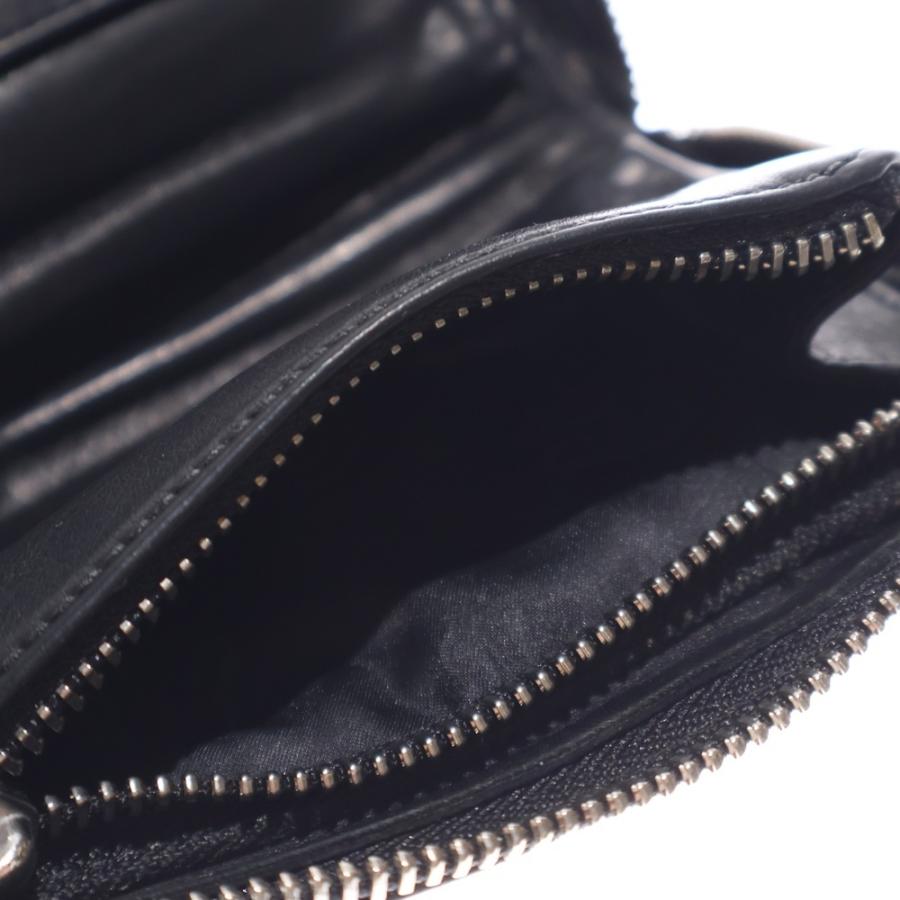 CHROME HEARTS クロムハーツ REC F ZIP MINI ミニラウンドジップレザー