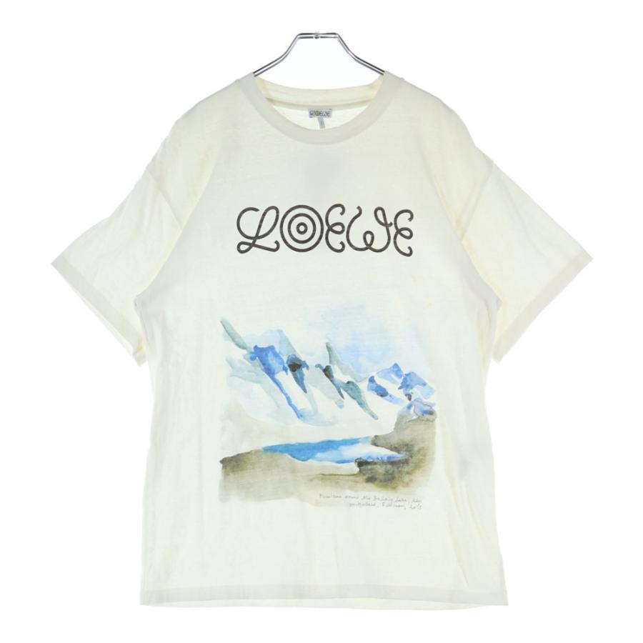 LOEWE（ロエベ） 20SS ウォーターカラープリント クルーネック半袖T