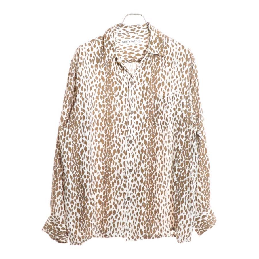 WACKO MARIA（ワコマリア） 24SS LEOPARD OPEN COLLAR SHIRT HAWAIIAN