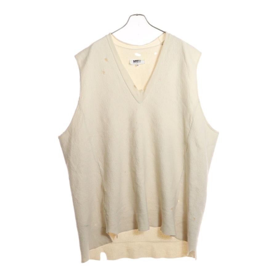 エムエムシックスメゾンマルジェラ 23AW V Neck Mini Dress1 Vest