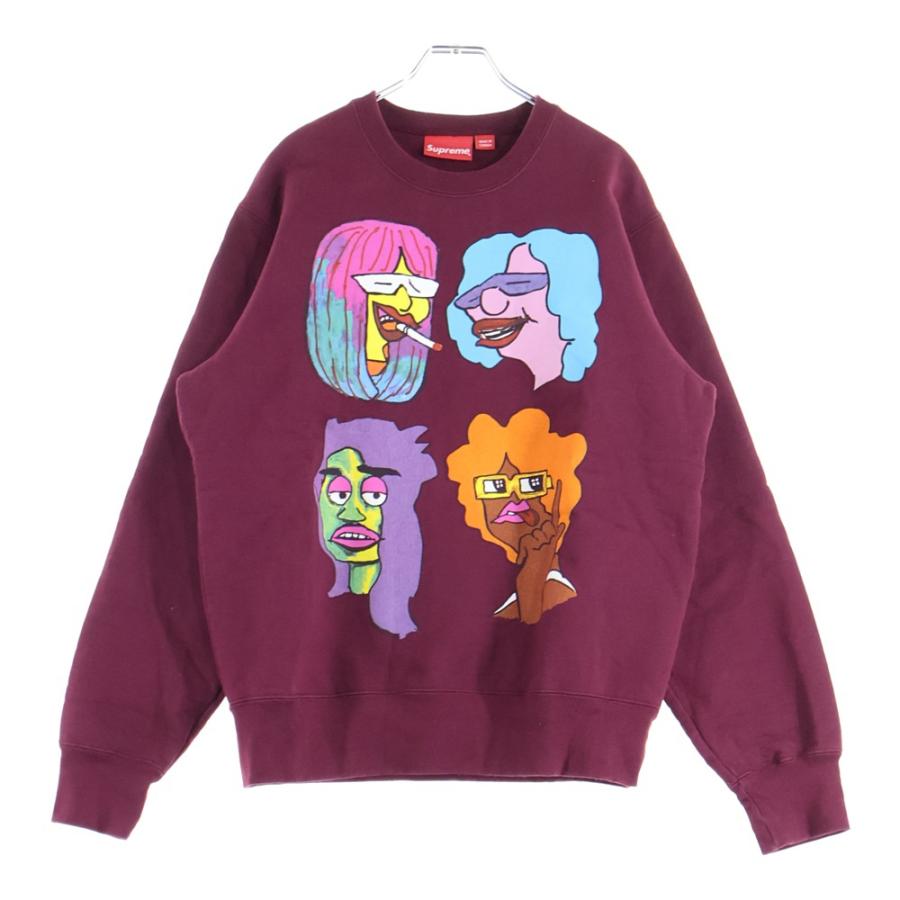 Supreme（シュプリーム） 17AW Gonz Heads Crewneck ゴンズ クルー