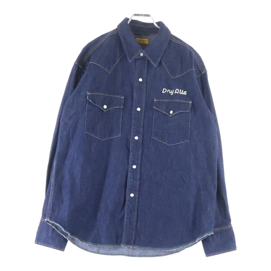 ヒューマンメイド スウェット チャイナ　デニムシャツ HUMAN MADE HUMAN MADE（ヒューマンメード） ヒューマンメイド DENIM WESTERN