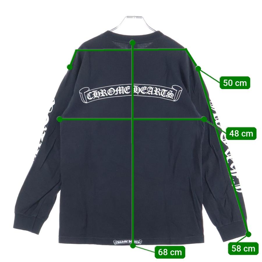 CHROME HEARTS（クロムハーツ） OLD NECK LOGO L/S T-SHIRT オールド