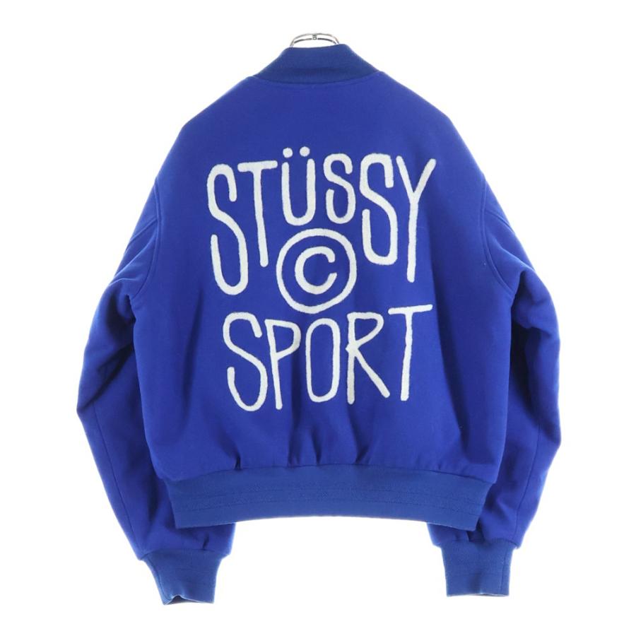 STUSSY（ステューシー） 23AW SPORT MELTON VARSITY JACKET スポーツ