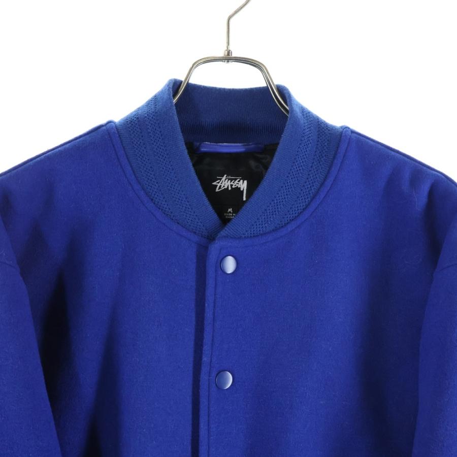 STUSSY（ステューシー） 23AW SPORT MELTON VARSITY JACKET スポーツ